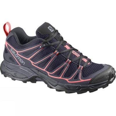 Zapatos Salomon X Ultra Prime Mujer Gris Oscuro / Rosas - Chile GUM759382